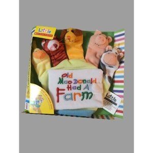 Little Scholastic 2007 "Old MacDonald Had A Farm" Finger Puppets & Book